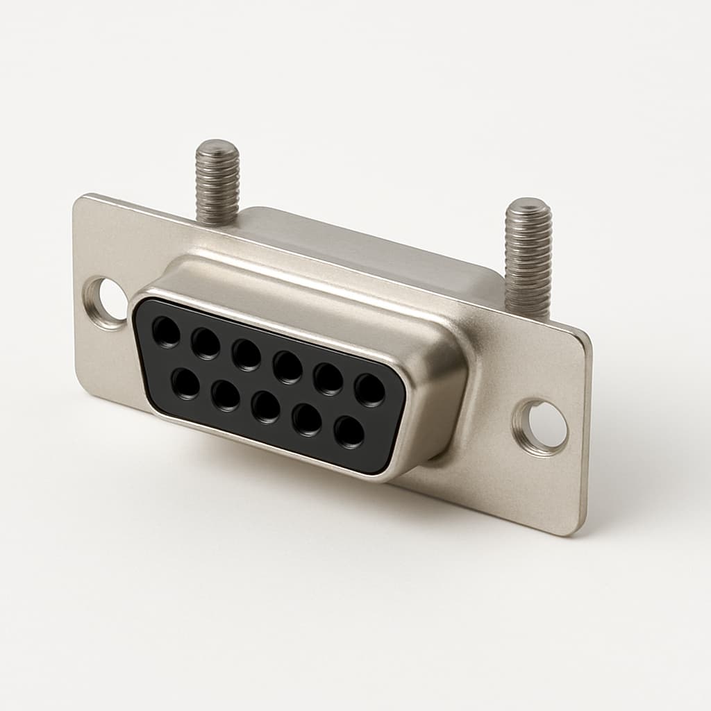 Molex / FCT 1731091780 (FT09S15-K61) D-SUB — illustrative AI-generated image