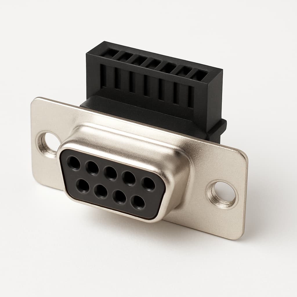 Molex / FCT 1731091978 (FT09S15-K679) D-SUB IDC Receptacle — illustrative AI-generated image