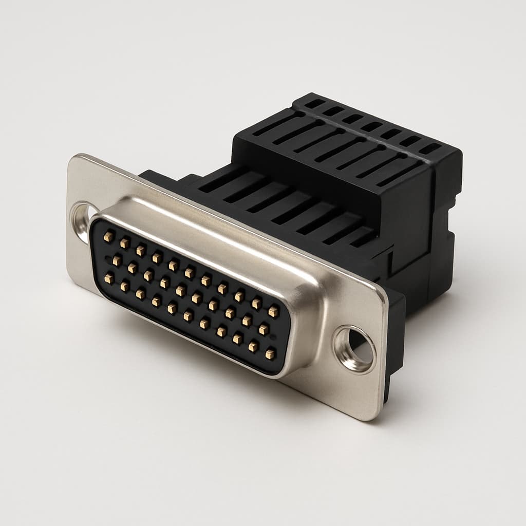 Molex / FCT 1731090292 (FT37S15-K49) D-SUB IDC Receptacle — illustrative AI-generated image