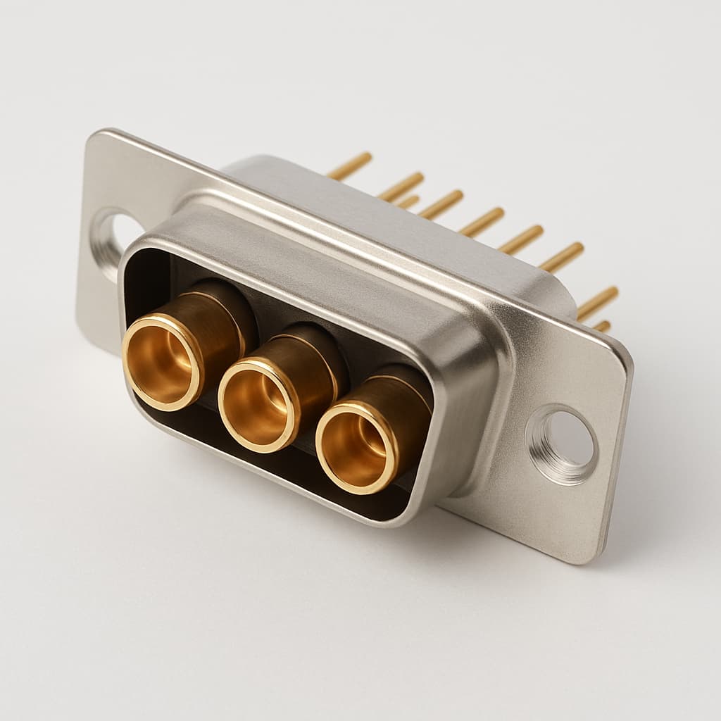 Molex / FCT 1731070547 (FT3W3PC-4422) D-Sub Plug — illustrative AI-generated image