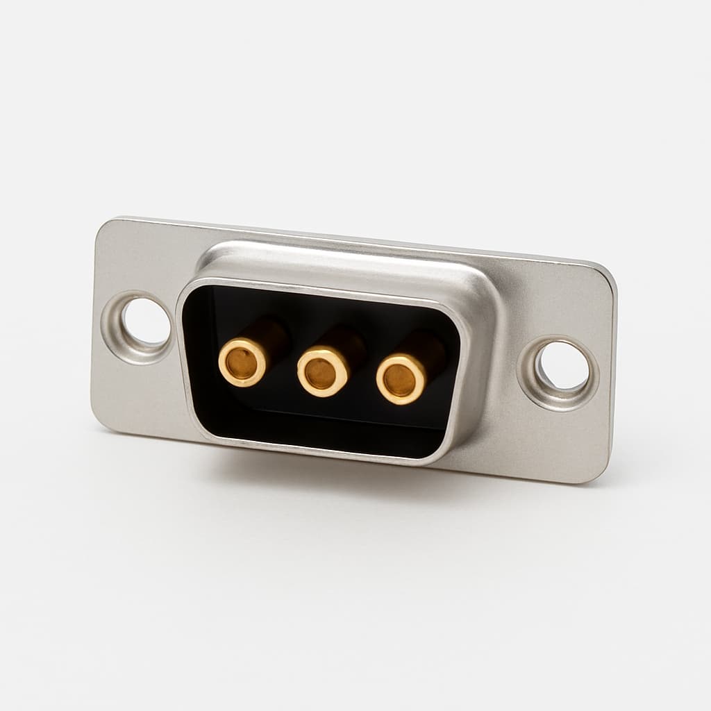 Molex / FCT 1731070158 (FT3W3PC-K120) D-Sub 3W3C Connector — illustrative AI-generated image