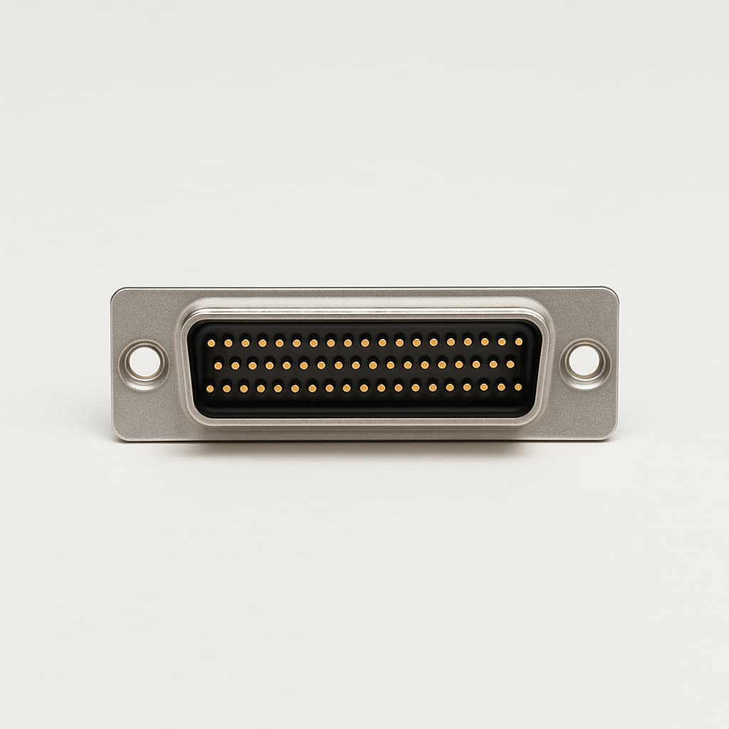 Molex / FCT 1731090113 D-Sub SDR Plug 50 Pin — illustrative AI-generated image