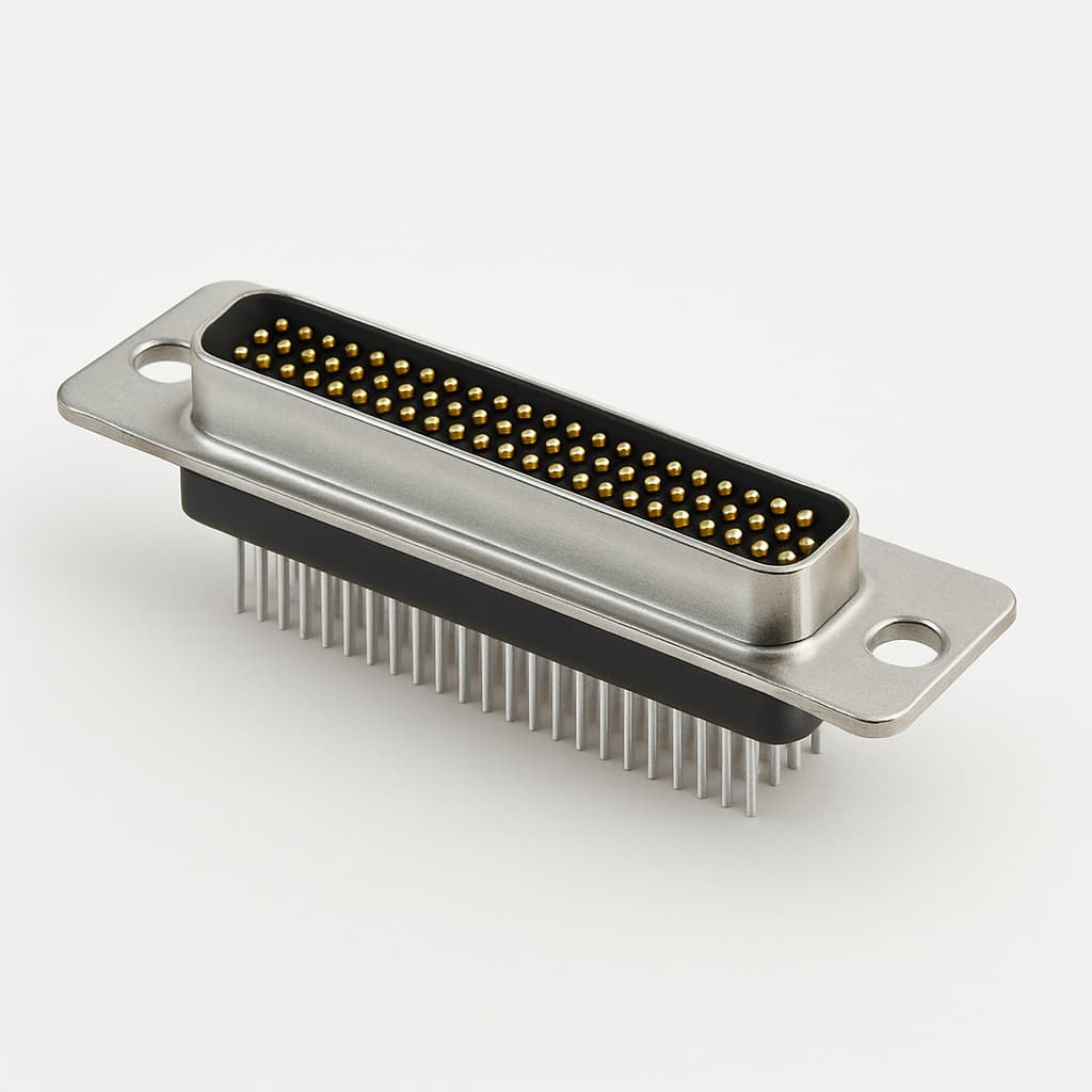 Molex / FCT 1731091954 (FT50P1G2) D-Sub PC Plug — illustrative AI-generated image