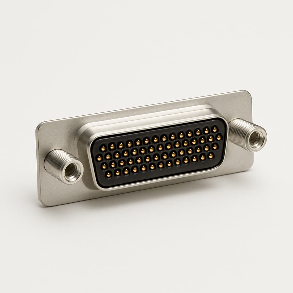 Molex / FCT 1731090118 (FT50S0G3) D-Sub SDR Receptacle — illustrative AI-generated image