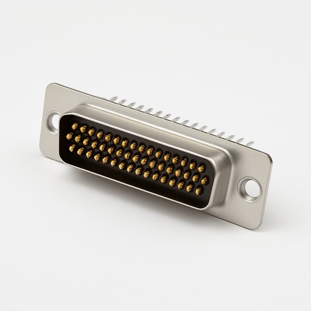 Molex / FCT 1731091029 (FT50S1G1) D-Sub PC Receptacle — illustrative AI-generated image