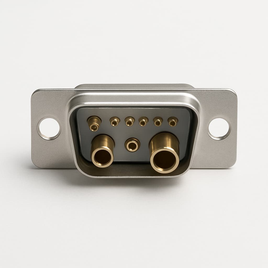 Molex / FCT 1731070168 (FT7W7S-K121) D-SUB 7W7 Connector — illustrative AI-generated image