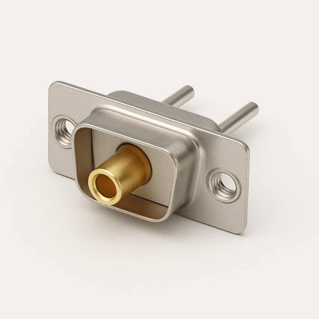 Molex / FCT 1731070651 (FU21W1S7-1475) D-Sub Plug 21W1 — illustrative AI-generated image