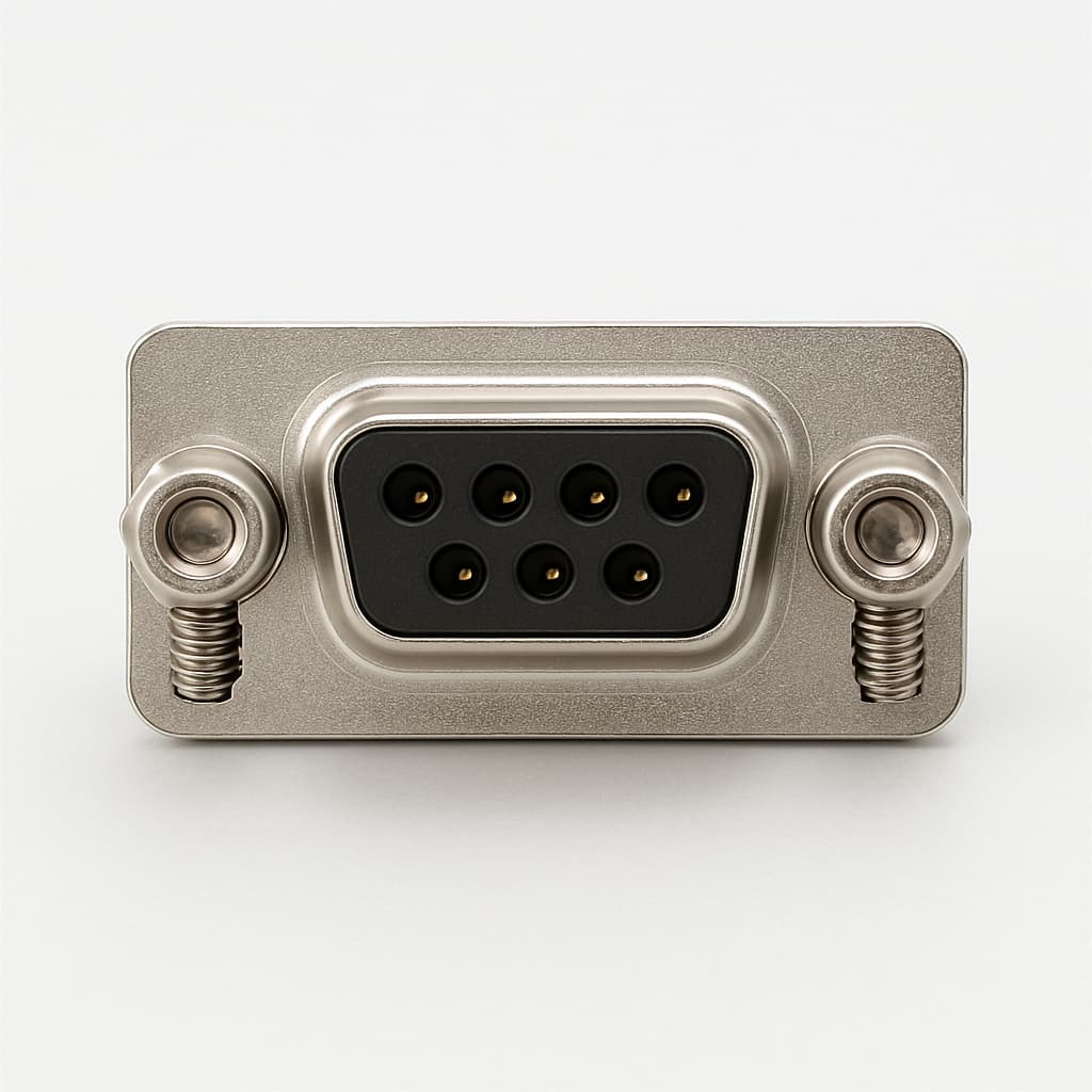 Molex / FCT 1731091942 (FW09S0G1) D-SUB SDR Receptacle — illustrative AI-generated image