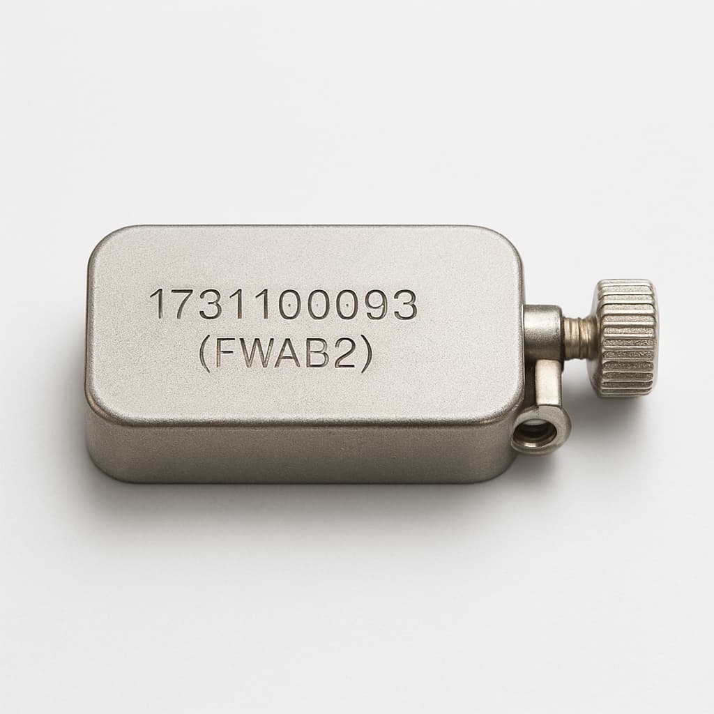 Molex / FCT 1731100093 (FWAB2) Dust Cap S2 with Screwlock — illustrative AI-generated image