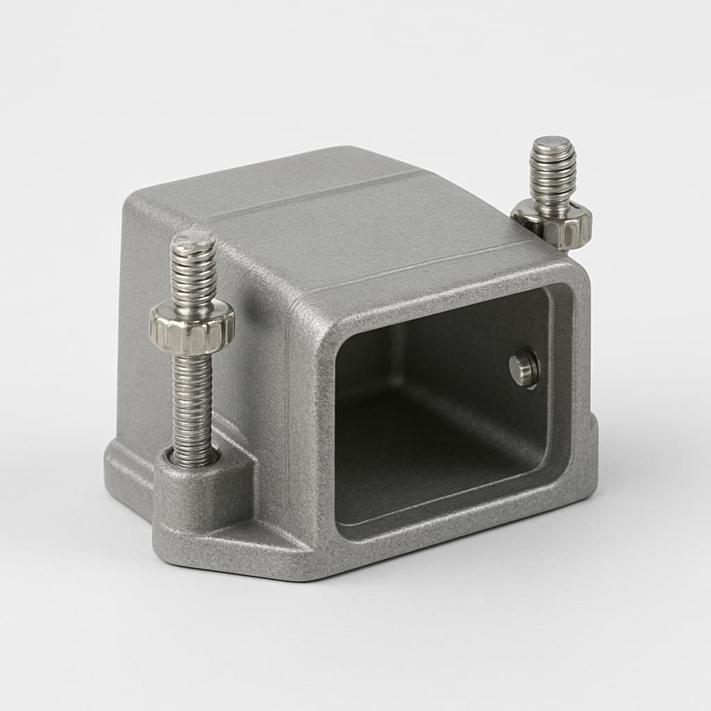 Molex / FCT 1731100090 Hood S4 0 DEG W/SCREWLCK — illustrative AI-generated image