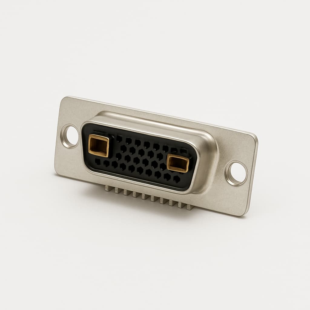 Molex / FCT 1731100254 (FWDRM27W2S-K1747) ML SDR Receptacle 27W2 — illustrative AI-generated image