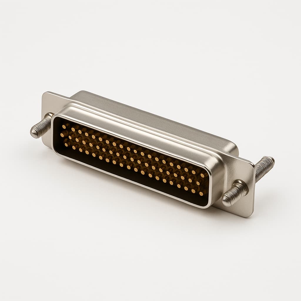 Molex / FCT 1731100067 (FWDRM50P1A) D-Sub Plug — illustrative AI-generated image