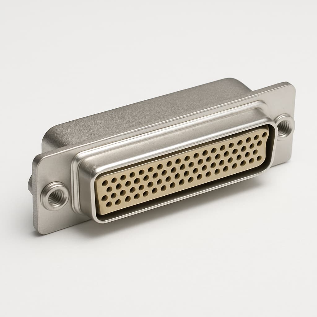 Molex / FCT 1731100057 (FWDRM50PA) D-Sub Plug — illustrative AI-generated image