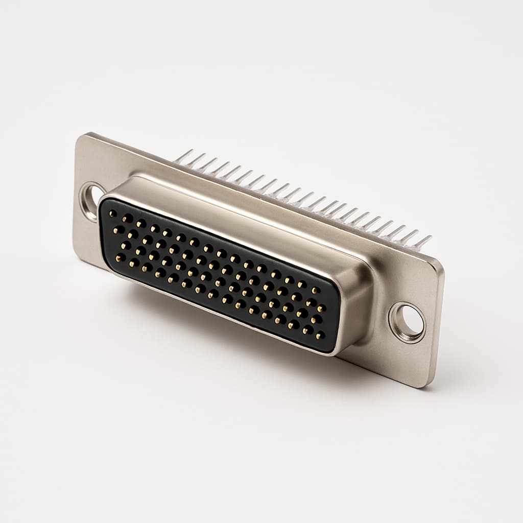 Molex / FCT 1731100062 (FWDRM50SA) D-SUB SDR Receptacle — illustrative AI-generated image
