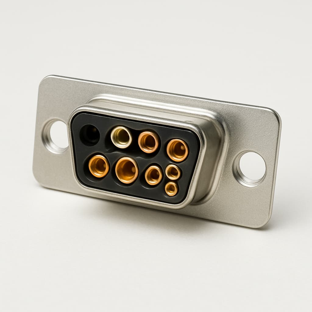 Molex / FCT 1731100125 (FWDRM8W8S-K1891) PC Receptacle 8W8 — illustrative AI-generated image