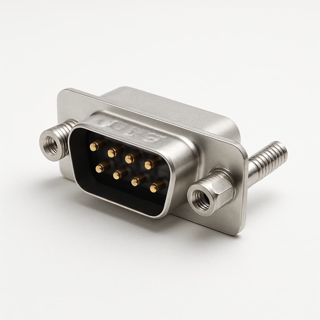 Molex / FCT 1731091800 (FZS09P15-K49) D-SUB — illustrative AI-generated image
