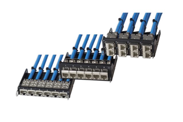 HD³ Module 1HU H02025A4013 for 8x RJ45 AMJ-S/AMJ Cat.8.1