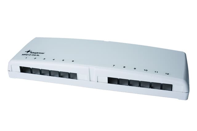 Telegaertner H02000A0106 MPD12 Mini Distributor, 12 Ports