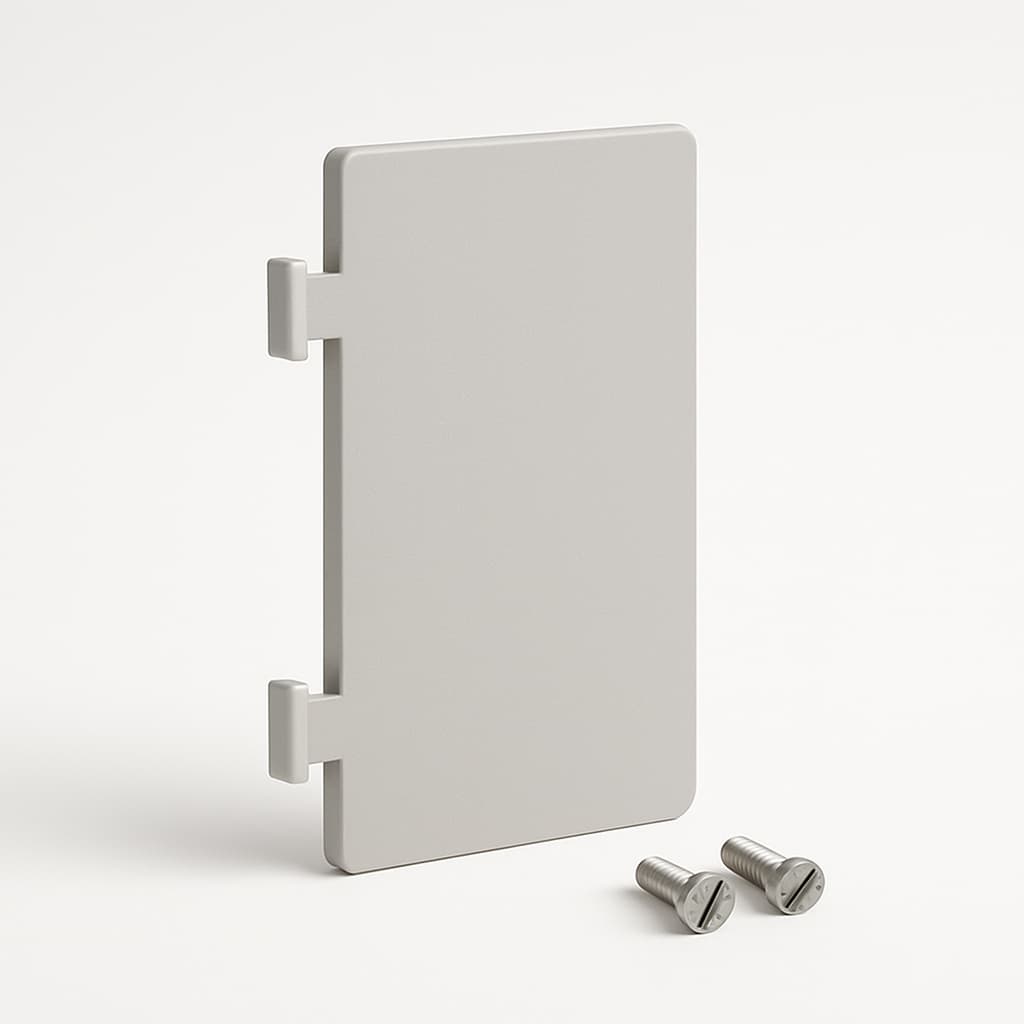 Telegaertner H06011A0022 Side Panel Set for Modular STX Railmount Distributor — illustrative AI-generated image