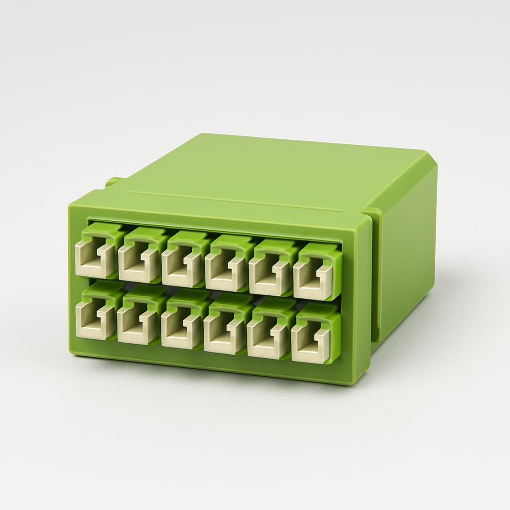 Telegartner H82050J2003 Modular STX 12x LC-D OM5 — illustrative AI-generated image