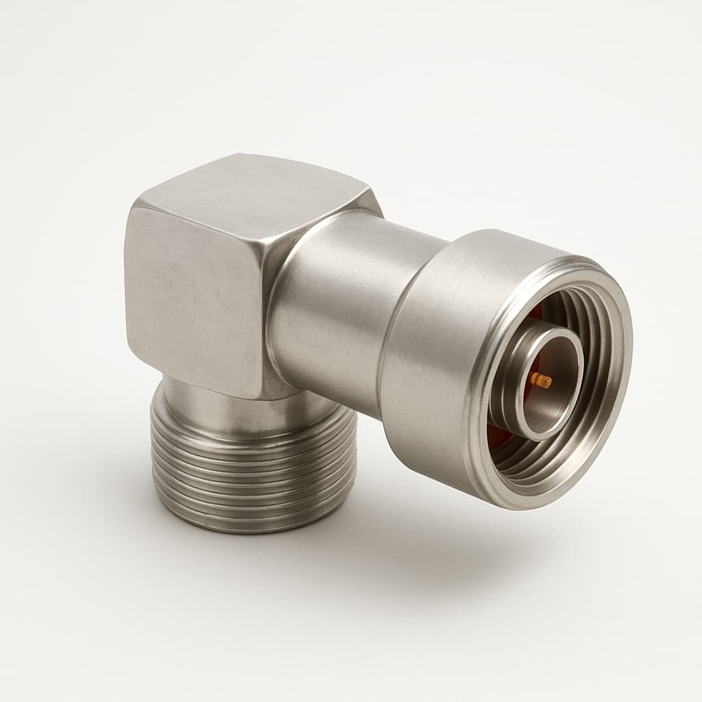 Telegartner J01120A0113 7-16 Angle Plug — illustrative AI-generated image