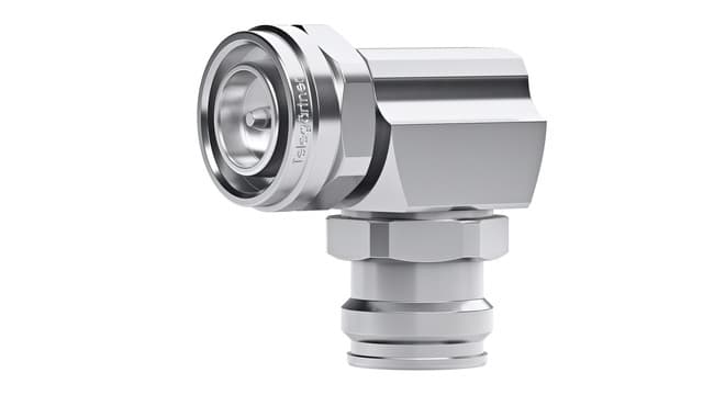 Telegaertner J01442A3005 4.3-10 Push Pull Angle Adaptor