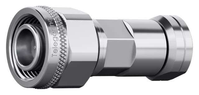 Telegaertner J01460A0011 2.2-5 Straight Plug, Screw Type, G20 (1/4" Flex)
