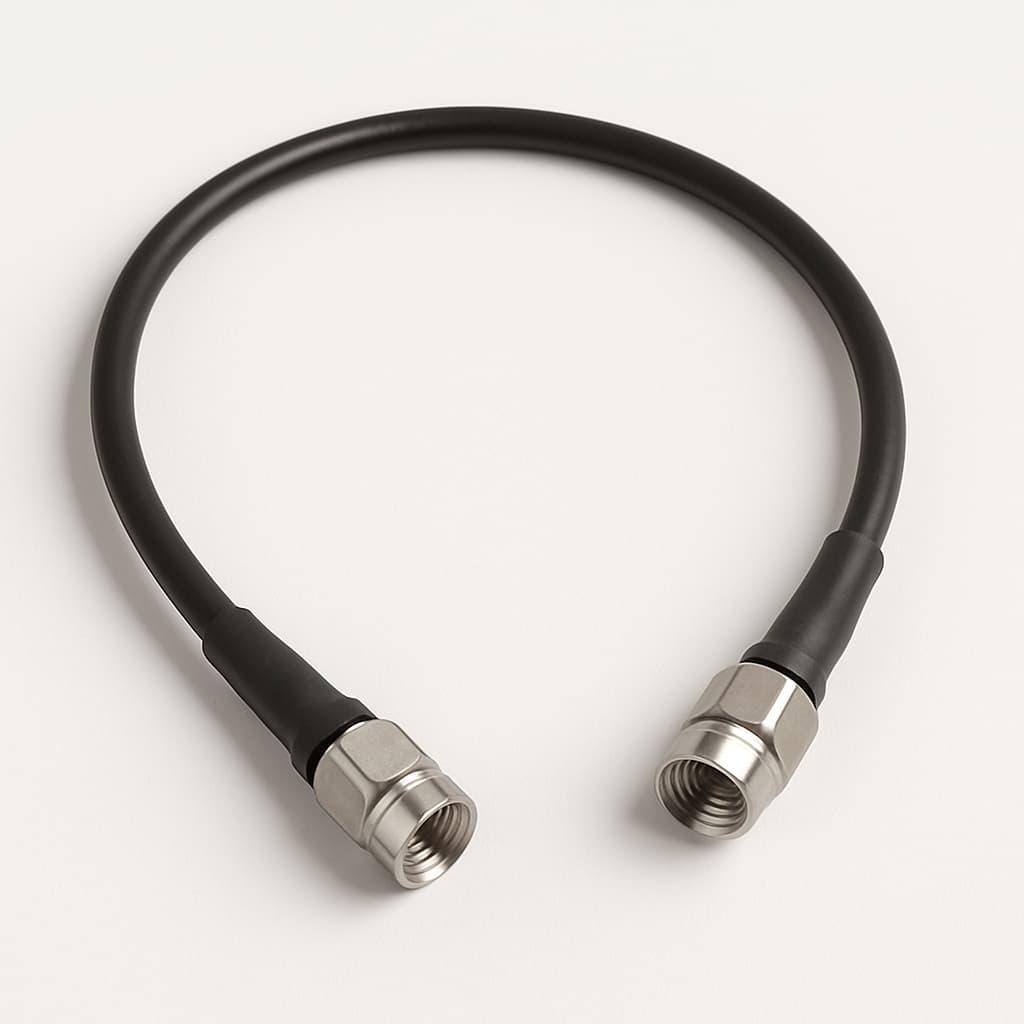 Telegartner L00010A1781 TestLine Test Cable, 2.92 (K) to 2.92 (K), 300 mm — illustrative AI-generated image