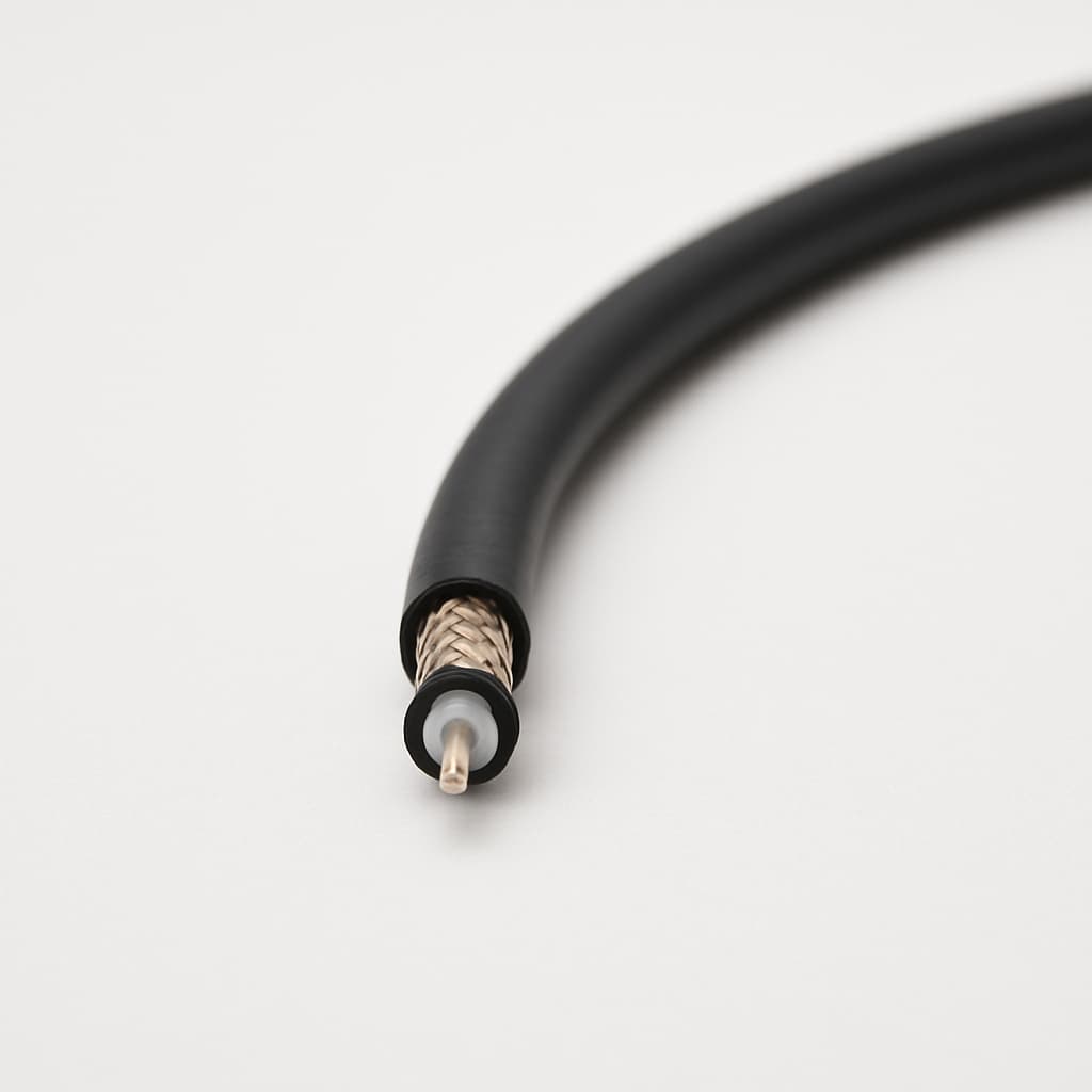 Telegartner L01000T0009 RG-174 Coaxial Cable — illustrative AI-generated image