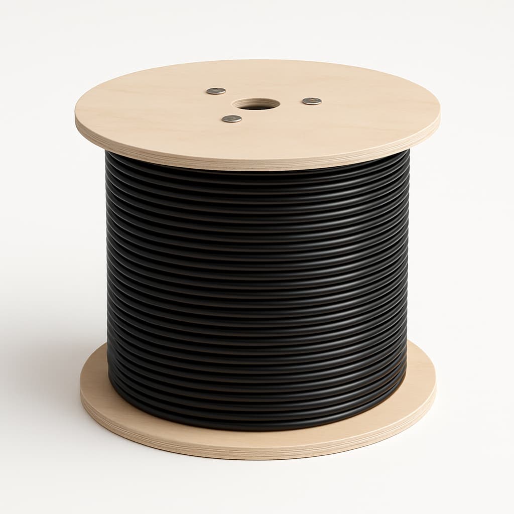 Telegartner L01001T0003 RG-223 Coax Cable — illustrative AI-generated image