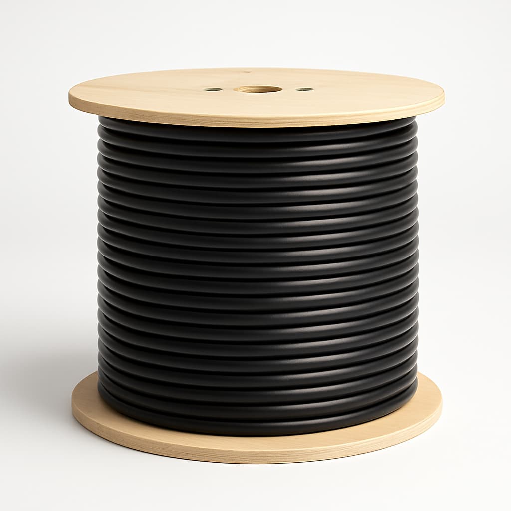 Telegartner L01002T0000 RG-214 Coaxial Cable — illustrative AI-generated image