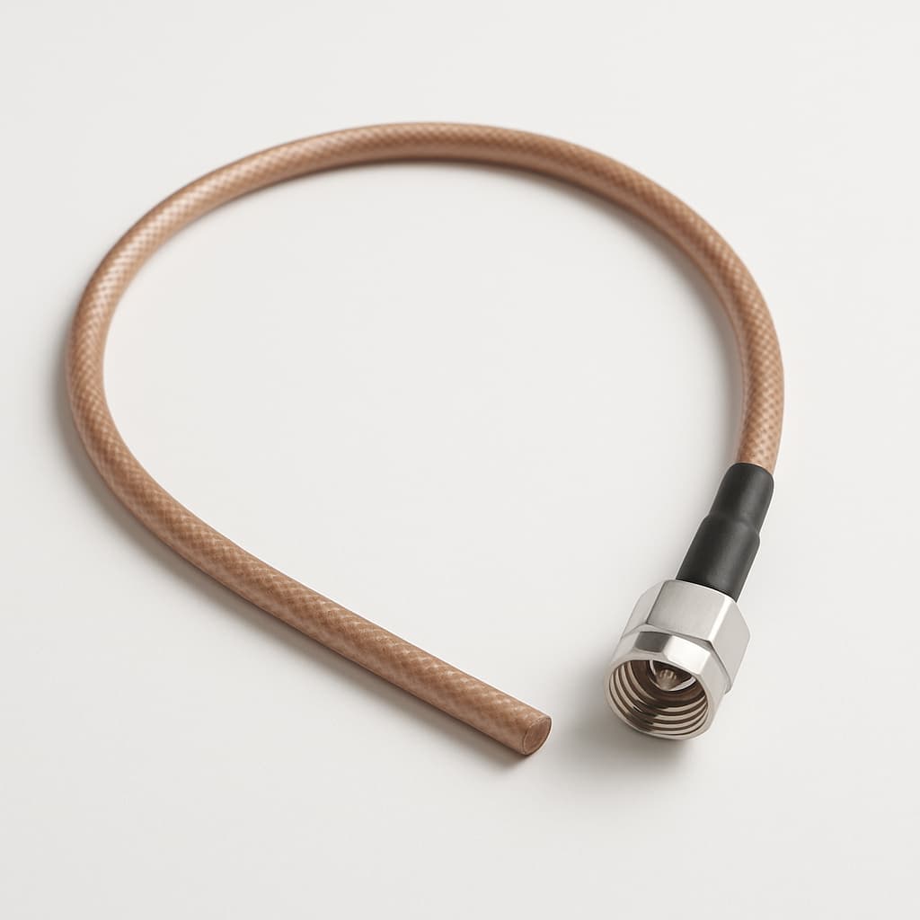 Telegartner L01020T0009 RD-316 Coax Cable — illustrative AI-generated image