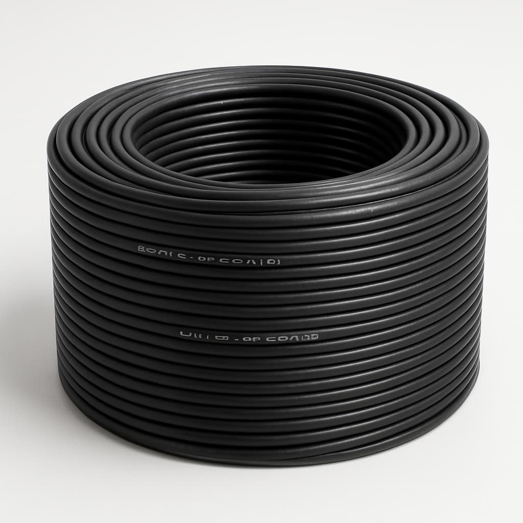Telegartner L01021T0017 Low Loss 240 Coaxial Cable — illustrative AI-generated image