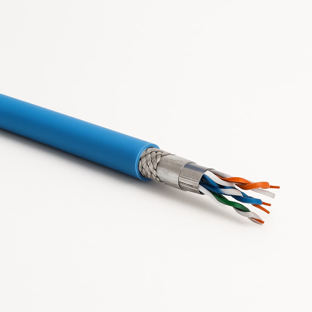 Telegartner L02002A0214 AMJ 1600 S/FTP Cat. 7A Installation Cable — illustrative AI-generated image