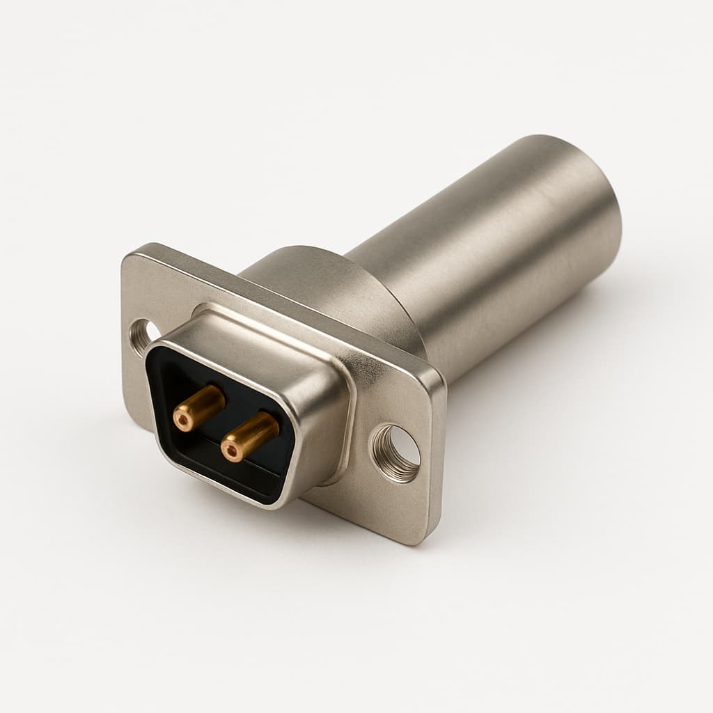 SAVAC3WK3M/SI.2/AA 3W3C Sub-D VAC Feedthrough — illustrative AI-generated image