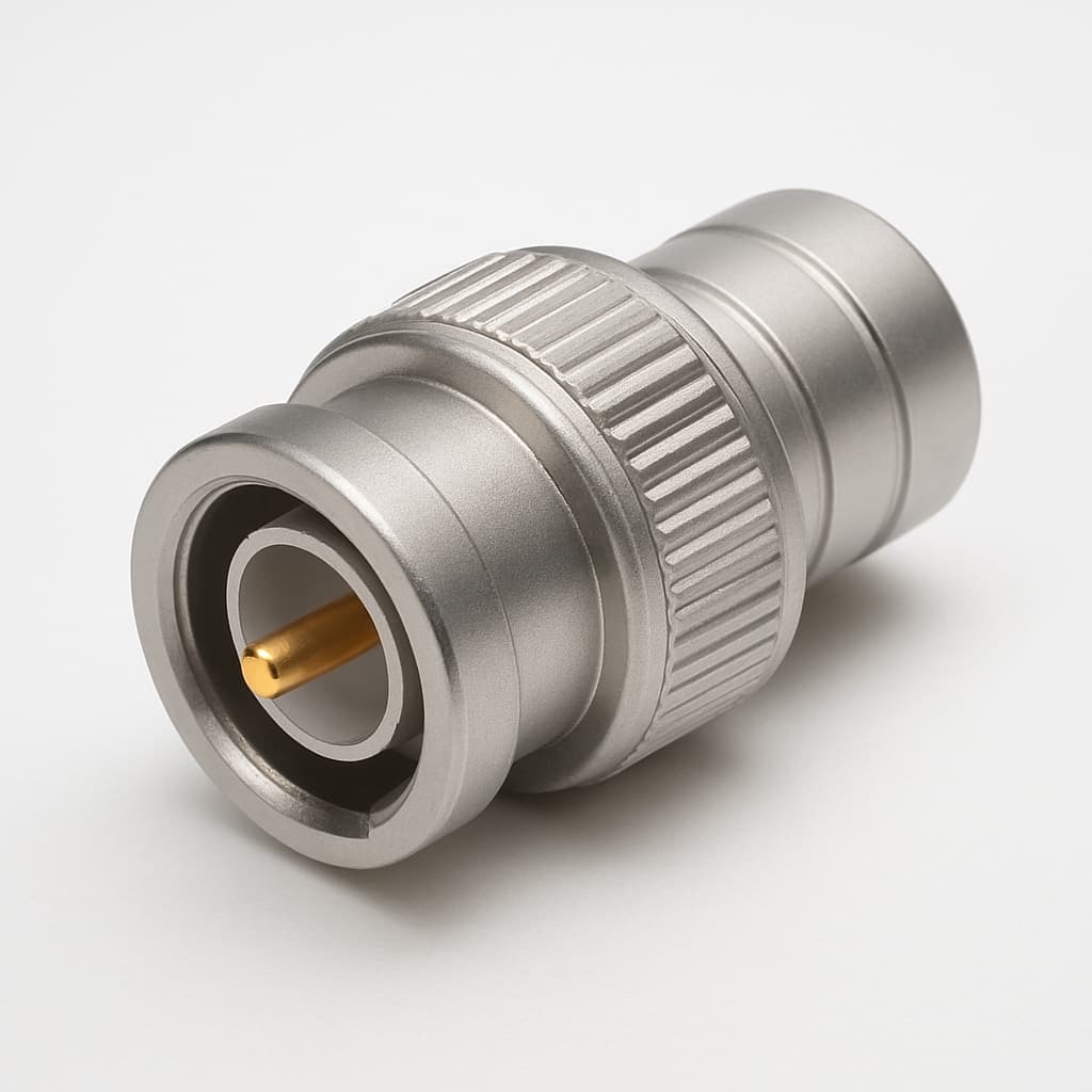 Molex / FCT 1731121758 (FBM004P154M) 50 OHM Plug — illustrative AI-generated image