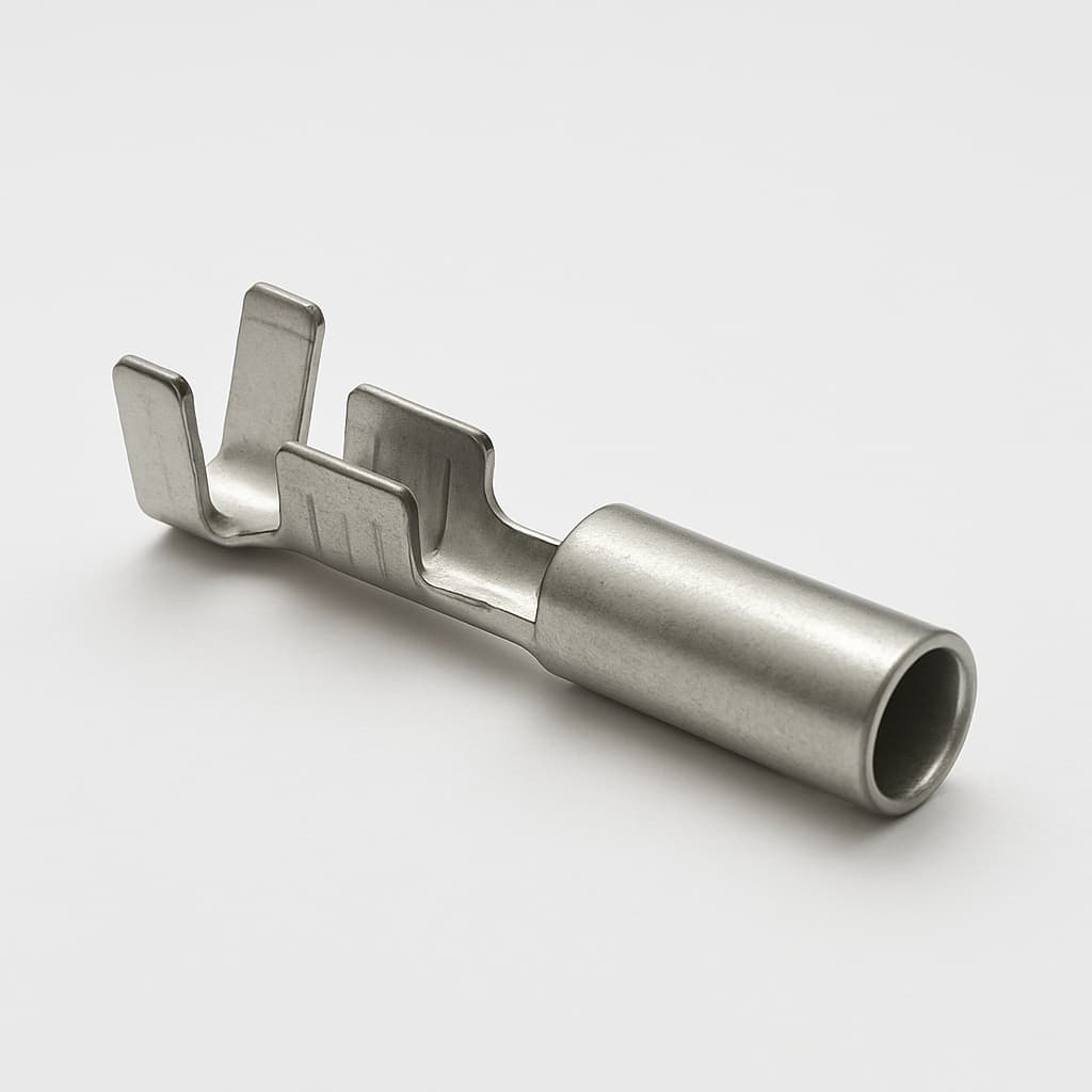 MOLEX / FCT FMP002S303 Pb-free 10A crimp — illustrative AI-generated image