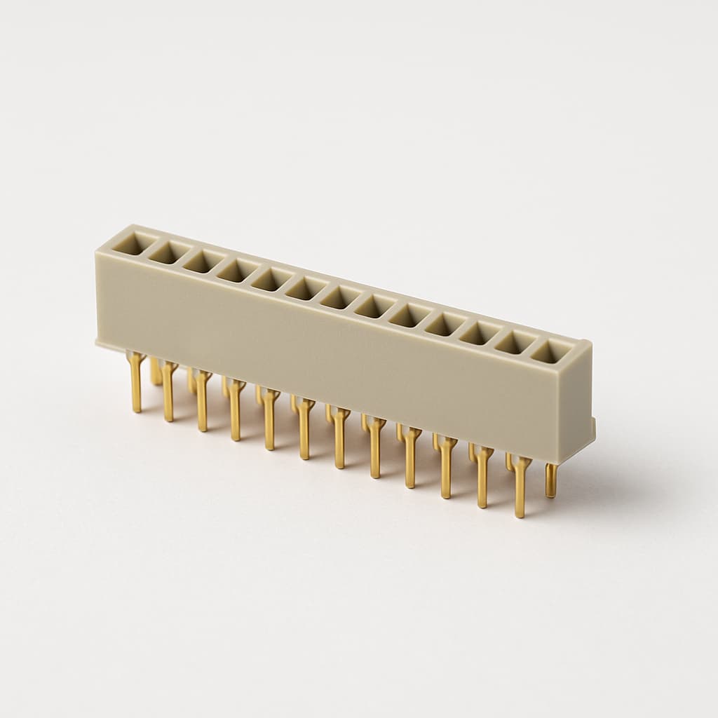PCIB24W9F400A1/AA 24P C-PCI PCB Connector — illustrative AI-generated image