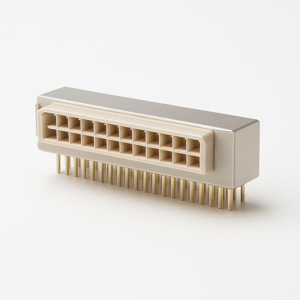 PCIH49W25F300A1/AA-246.3 C-PCI Receptacle — illustrative AI-generated image