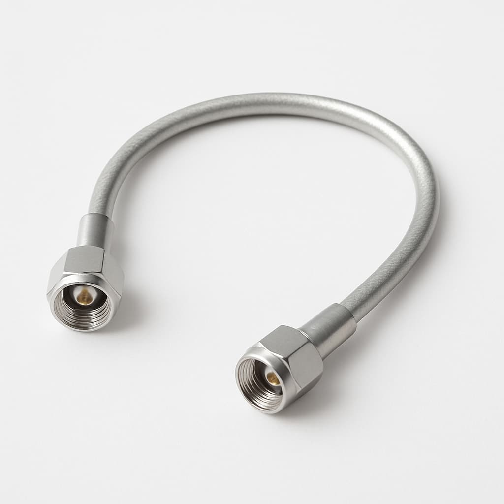 Telegartner L09999D9910 SemiFlex .85 Cable Assembly — illustrative AI-generated image