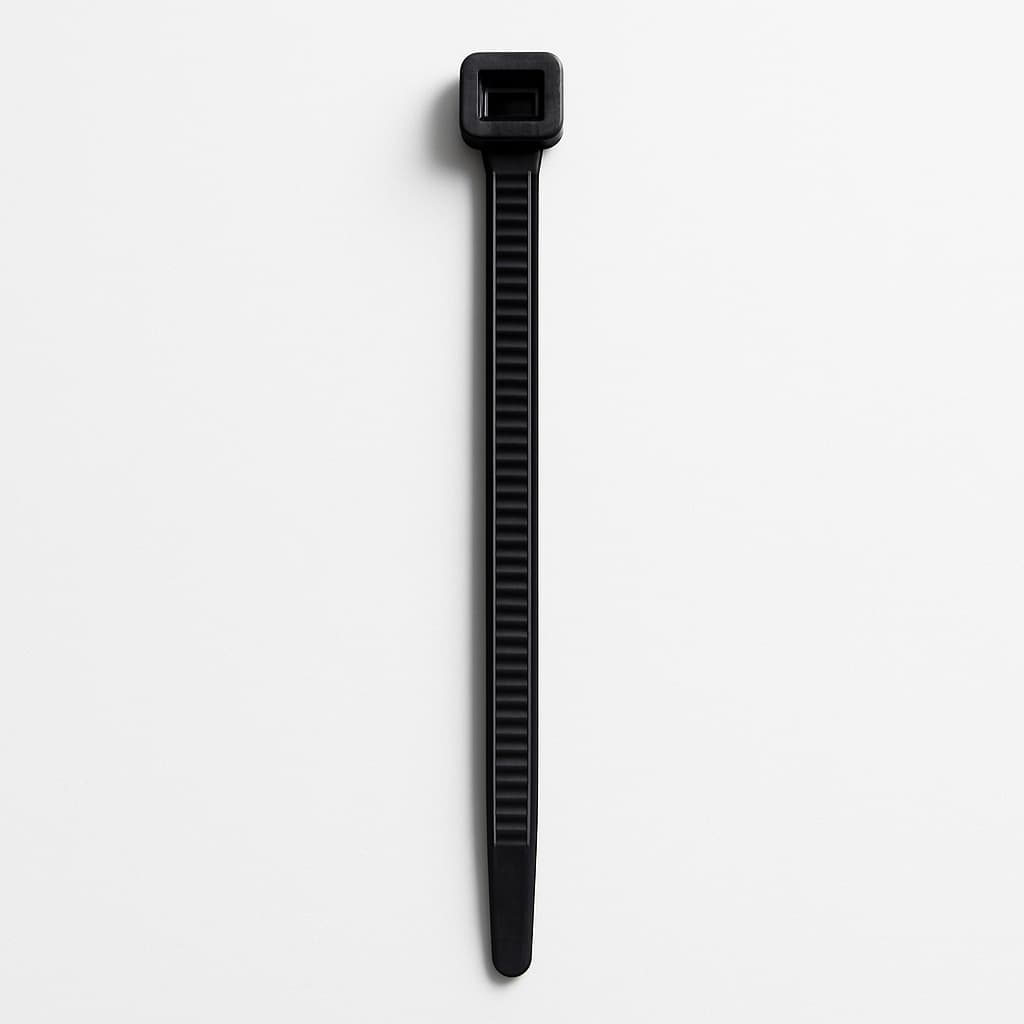 Zip Ties 200x5.0x50 Black — illustrative AI-generated image