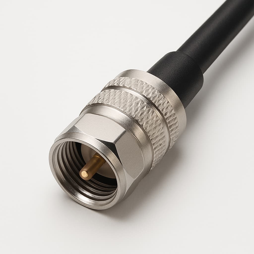 Molex / FCT FMS031P101 Coaxial 75 Ohm — illustrative AI-generated image