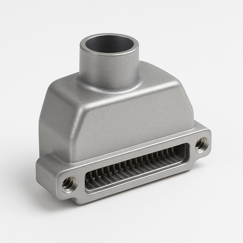 Molex / FCT 1731110943 (FMHV3-6286) Vacuum Hood, 25-Pole, Straight — illustrative AI-generated image