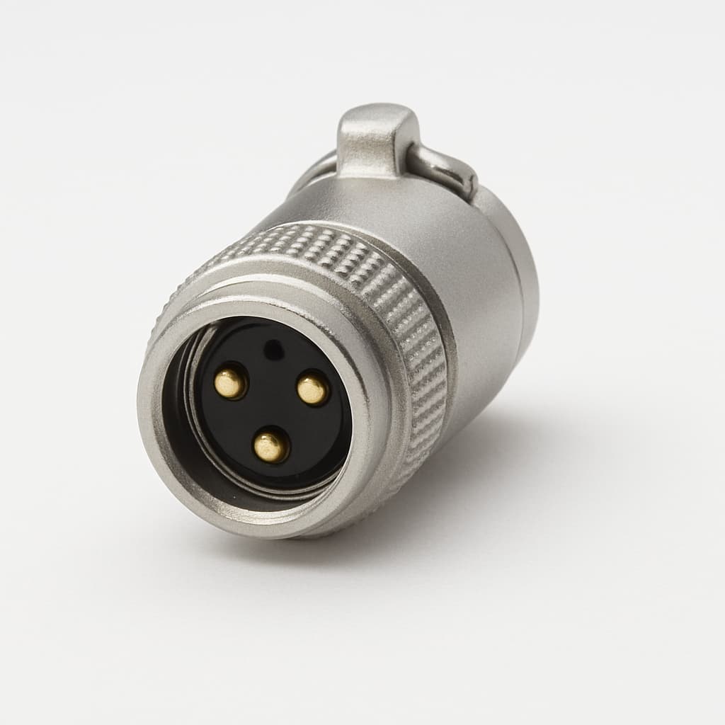 S42A1S-P03LSN9-600S Minisnap PC Plug — illustrative AI-generated image