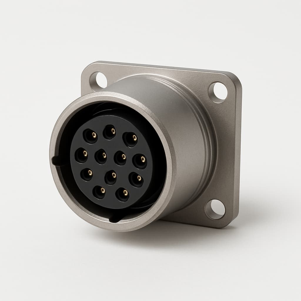 ODU S42C2S-P19MFD0-900S 19P Male Connector — illustrative AI-generated image