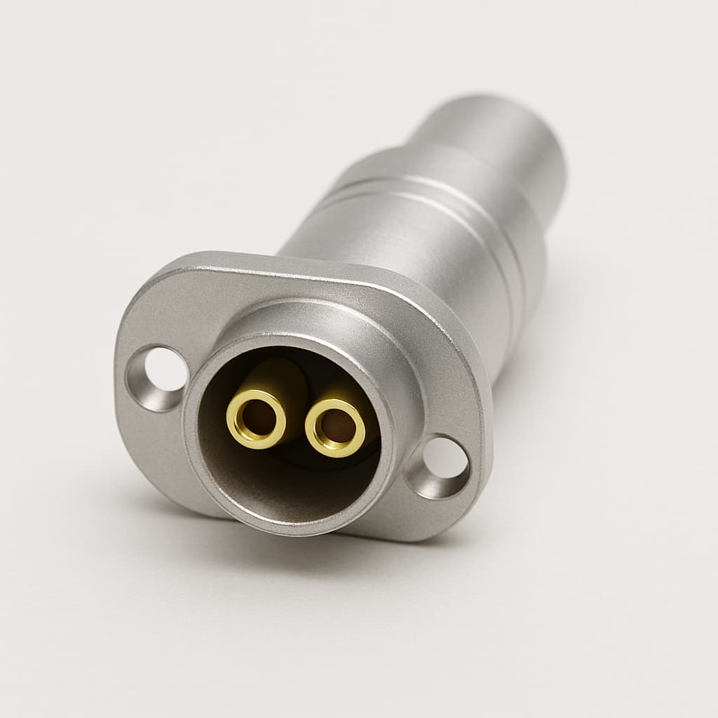 ODU C00.707.100.020.001 2P Connector — illustrative AI-generated image