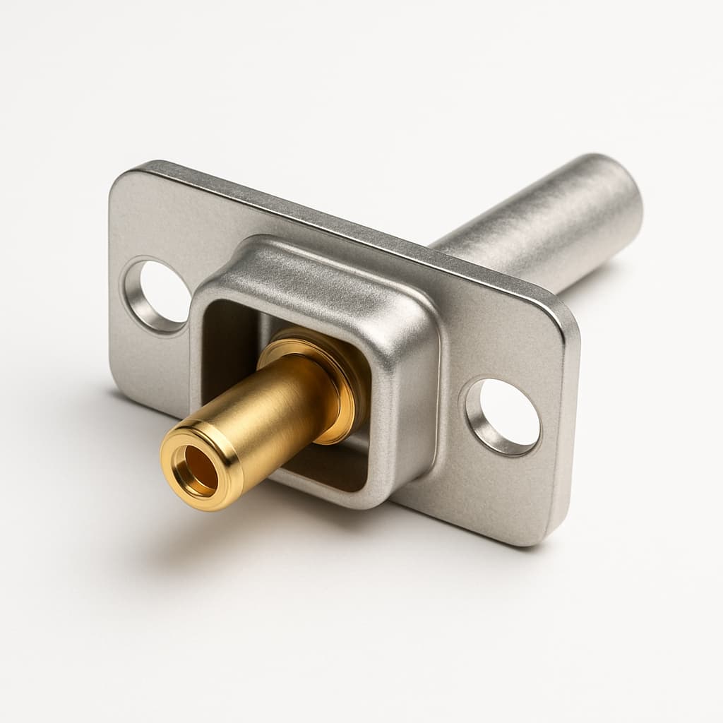 MOLEX / FCT FMP006P133 D-Sub Highpower Solder Plug Terminal — illustrative AI-generated image