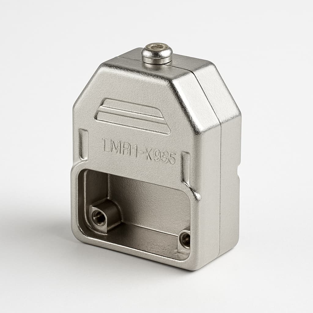 MOLEX / FCT FMH1-K935 Metal Hood — illustrative AI-generated image