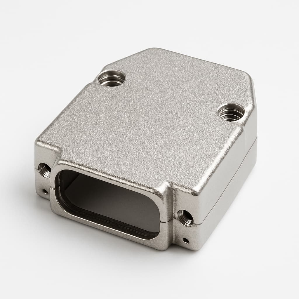 Molex / FCT FPHGR-5A-K1166 50P Metallized Hood — illustrative AI-generated image
