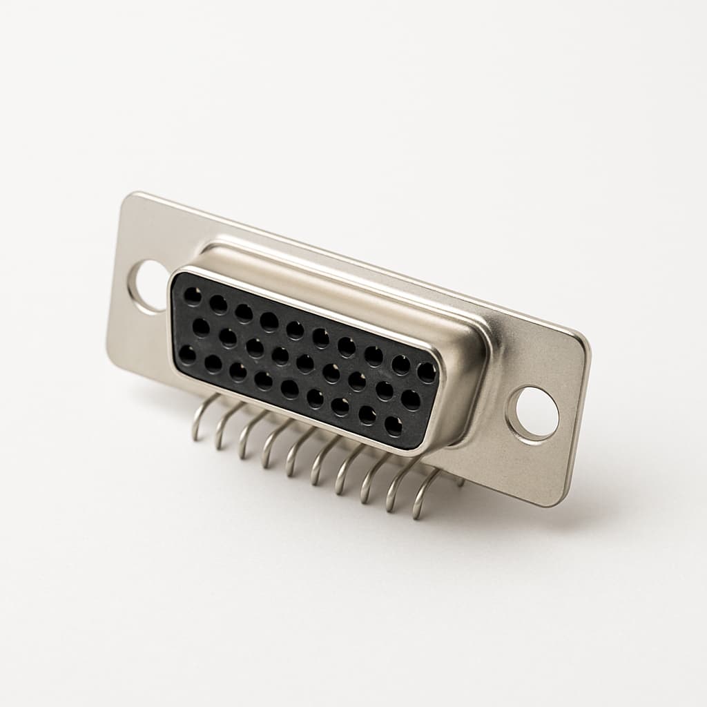 ODD26F32S700X/AA-S901 26-Position HD D-Sub Receptacle — illustrative AI-generated image